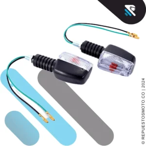 DIRECCIONAL SUZUKI AX MINI TRANSPARENTE