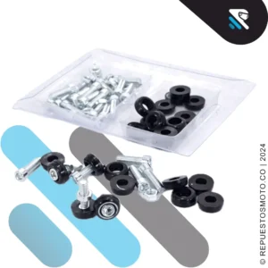 TORNILLO LUJO EN ALUMINIO NEGRO(CARTON X25)