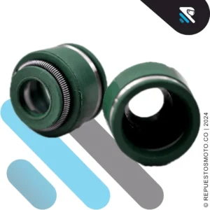 KIT SELLOS VALVULAS AKT 150 (2 RESORTES)