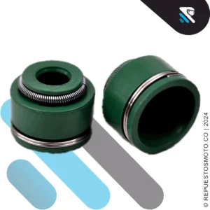 KIT SELLOS VALVULAS SUZUKI GS 125 (2 RESORTES)