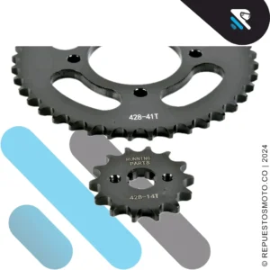 KIT SPROCKET RACING HAYATE 110 41-14 428
