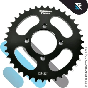 KIT SPROCKET RACING TVS 100 SPORT 39/13 428