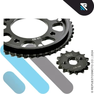 KIT SPROCKET RACING HONDA CB 160F 47/15 428