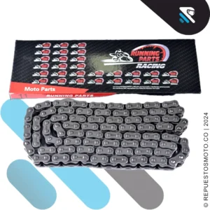 CADENA RUNNING PARTS RACING REFORZADA O-RING 428HO-132