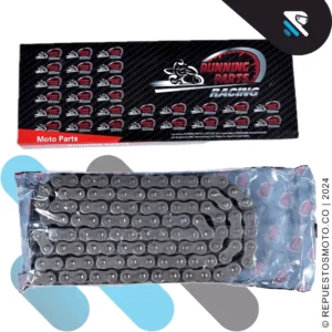 CADENA RUNNING RACING REFORZADA BUJE SOLIDO X-RING 520HS-116
