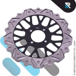 DISCO DE FRENO DELANTERO AKT RTX 150