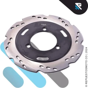 DISCO DE FRENO TRASERO TVS APACHE 200