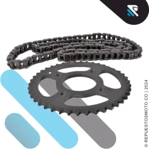 KIT ARRASTRE CADENA DISCOVER 125