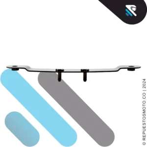 SOPORTE PORTA PLACA PULSAR 135