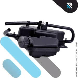 TANQUE LIQUIDO REFRIGERANTE PULSAR 200 NS TAPA LADO IZQUIERDO