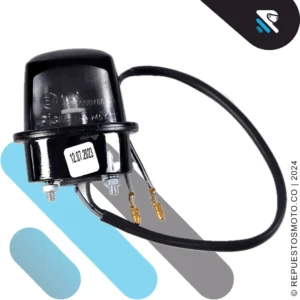 LUZ PLACA APACHE 180 RTR