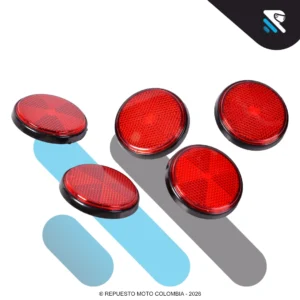 REFLECTIVO REDONDO ROJO 5MM