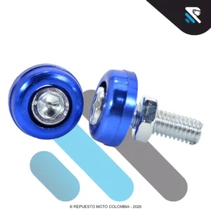 TORNILLO LUJO EN ALUMINIO AZUL