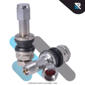 VALVULA SELLOMATIC CORTA CROMADA CON TUERCA