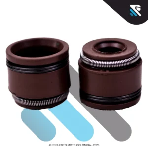 KIT SELLOS VALVULAS SUZUKI GN 125(2 RESORTES)