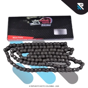 CADENA RUNNING PARTS RACING REFORZADA BUJE SOLIDO 428HS-132