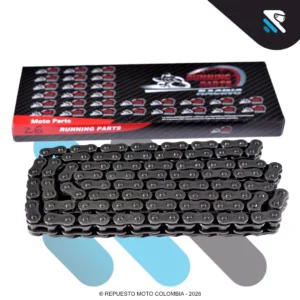 CADENA RUNNING RACING REFORZADA BUJE SOLIDO X-RING 520HX-120