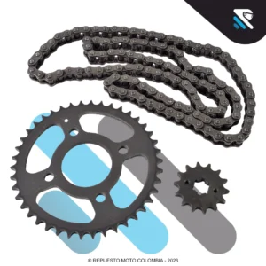 KIT ARRASTRE CADENA DISCOVER 125