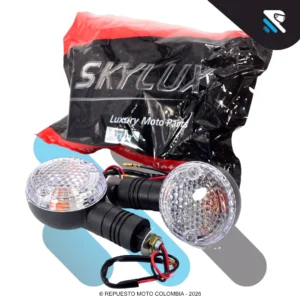 DIRECCIONAL SUZUKI GN TRANSPARENTE