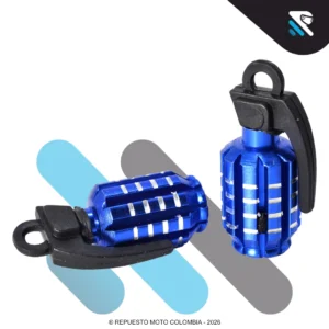 TAPA VALVULA GRANADA AZUL JGO