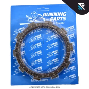DISCOS CLUTCH BAJAJ PULSAR UG 6PC
