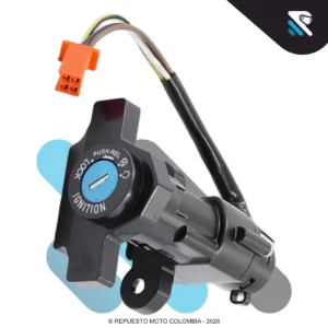 SWITCH DE ENCENDIDO BAJAJ BOXER CT100 METALICO