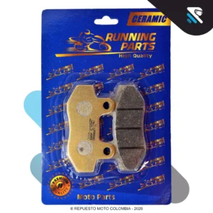 PASTILLAS FRENO CERÁMICAS AKT 125 SPORT/SL