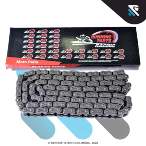 CADENA RUNNING PARTS RACING REFORZADA O-RING 428HO-132
