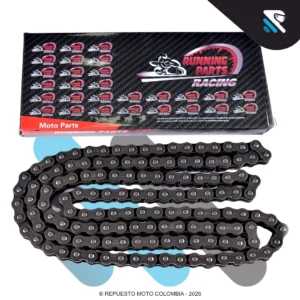 CADENA RUNNING PARTS RACING REFORZADA BUJE SOLIDO 428HS-138