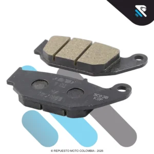 PASTILLAS FRENO TRASERA CB 150 INVICTA