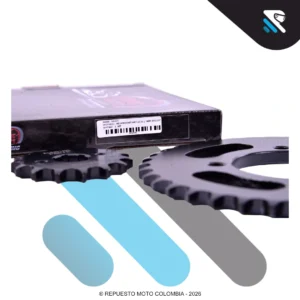 KIT SPROCKET RACING AKT 125  NKD 38/15 428